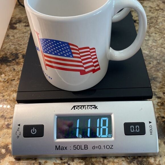 4th of July Vintage 9-11 Cups Set of Two Patriotic I'm Proud to Be An American M - Picture 9 of 9